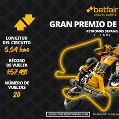 Apuestas MotoGP para el Gran Premio de Malasia 2024: ¿por qué hay tanta diferencia entre Bagnaia y Martín?