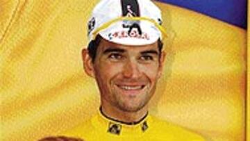 <b>LÍDER INDISCUTIBLE.</b> Tras la contrareloj individual, Igor Galdeano sale aún más reforzado de su liderato.