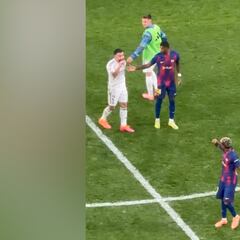 El gesto de Carvajal a Lamine Yamal que desencadenó una trifulca espectacular