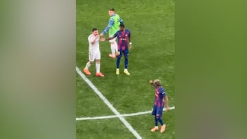 El gesto de Carvajal a Lamine Yamal que desencadenó una trifulca espectacular