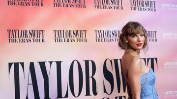 FILE PHOTO: Taylor Swift attends a premiere for Taylor Swift: The Eras Tour in Los Angeles, California, U.S., October 11, 2023. REUTERS/Mario Anzuoni/File Photo