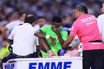  Aviles Hurtado of Juarez during the 8th round match between Monterrey and FC Juarez as part of the Liga BBVA MX, Torneo Apertura 2024 at BBVA Bancomer Stadium on September 18, 2024 in Monterrey, Nuevo Leon, Mexico.