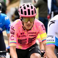 Carapaz: “¿Luchar con Pogacar y Vingegaard? Ya estuve con ellos”