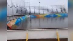 Así luce la pista de hockey que alojó el Mundial Femenino 2016 en Iquique