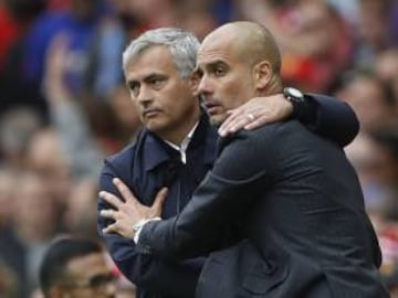 After winning their first three league games, Manchester United were installed as slight favourites ahead of the derby against Manchester City. But they were badly exposed in the first half by Pep Guardiola's fleet-footed side, with several players lookin