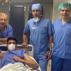 Kike Pérez, operado con éxito