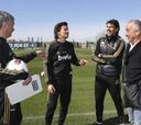 Preciado visitó y elogió a su amigo Mourinho