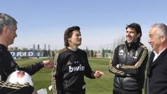 Preciado visitó y elogió a su amigo Mourinho