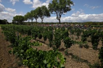 La jornada transcurre entre Carcasona y Montpellier.