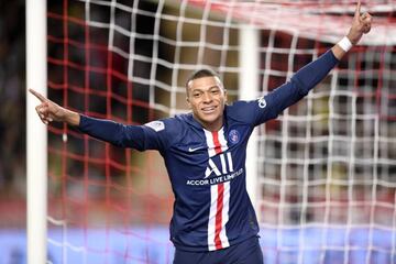 KYLIAN MBAPPÉ scores again for Paris Saint-Germain.