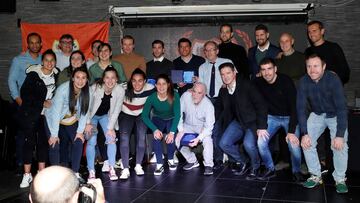 Foto de Familia de los premiados.