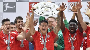 Revive los 7 goles de James en su segunda Bundesliga