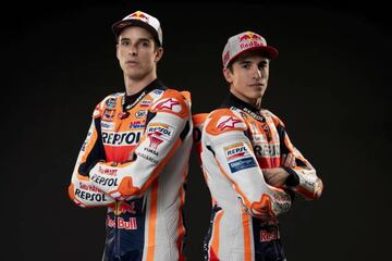 &Aacute;lexy Marc M&aacute;rquez, pilotos del HRC 2020.