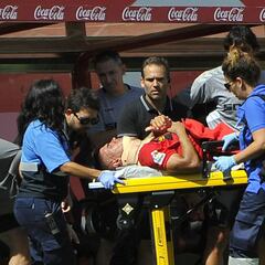 Xisco Campos, en observación por traumatismo en el cráneo