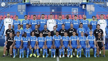 Foto oficial de la plantilla del Getafe 2019-20