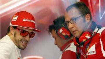 Domenicali: "El coche de Alonso sufrió graves daños"