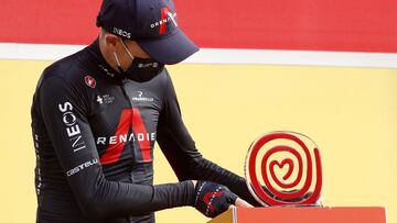 Froome: "Fue un honor hacer de gregario para Carapaz"