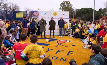 Todo ha sido posible gracias al impulso de la Fundación Cruyff, la Fundación 'la Caixa', la Fundación Iker Casillas y el Ayuntamiento de Móstoles