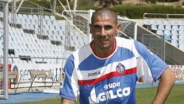 <b>NUEVO JUGADOR.</b> El Cata comienza su etapa getafense.