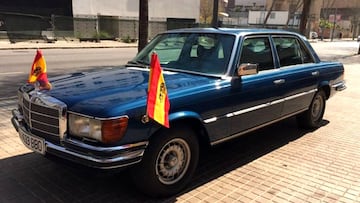 El coche del Rey Juan Carlos, adjudicado en una subasta