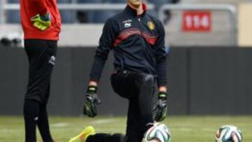 Courtois no ha perdido ningún partido con Bélgica.