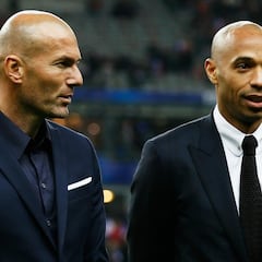 Thierry Henry revela al equipo que Zinedine Zidane está esperando dirigir