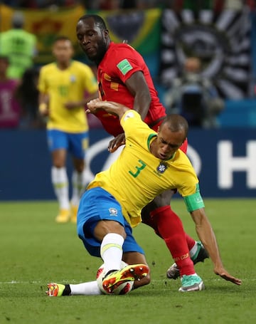 Romelu Lukaku y Miranda.