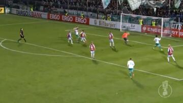 Pizarro sigue en racha: otro gol con el Werder Bremen