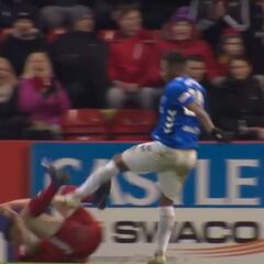 La polémica expulsión de Alfredo Morelos con Rangers de Escocia