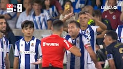 Oyarzabal no pudo contener la rabia: vean por qué le expulsan y entenderán su reacción