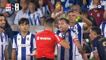 Oyarzabal no pudo contener la rabia: vean por qué le expulsan y entenderán su reacción