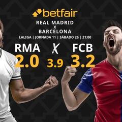 Real Madrid CF vs. FC Barcelona: horario, TV, pronósticos, estadísticas y clasificación