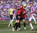 Real Valladolid 3 - Mallorca 3: resumen, goles y resultado