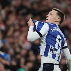 Athletic 0-1 Real Sociedad: resumen, goles y resultado