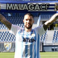 Tete Morente: "Vengo a hacer carrera en el Málaga"