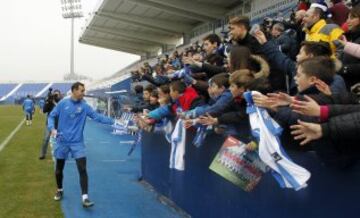 Butarque abre sus puertas a la afición pepinera