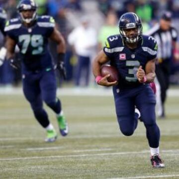 Russell Wilson, de los Seahawks.