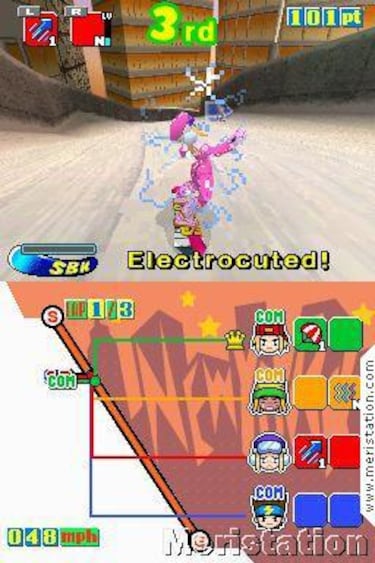 Nuevas imágenes de Snowboard Kids DS