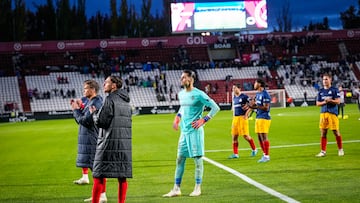 Ibai Gómez se mueve entre las aguas de Eder Sarabia