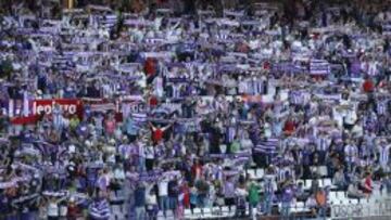 El estadio José Zorilla de Valladolid.