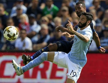 Lobato llegó a la MLS en junio de 2017,pero su estancia fue muy corta en el club, por lo que sólo jugó 10 partidos y anotó un gol.