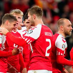 Dinamarca roza la Eurocopa