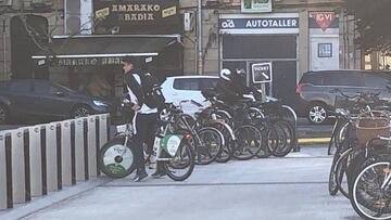 Barrenetxea, llegando a la Plaza Easo.