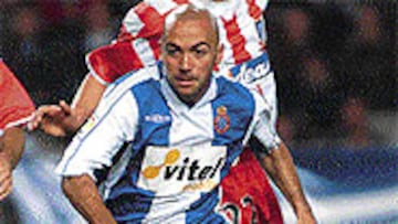 <B>PODRÍA IRSE</B>. El futuro de De la Peña podría estar fuera del Espanyol. Si es cierto, la aventura del cántabro en el club habría sido efímera.