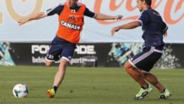 Krohn Dehli, en el entrenamiento