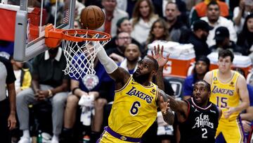 Los Angeles Lakers forward LeBron James