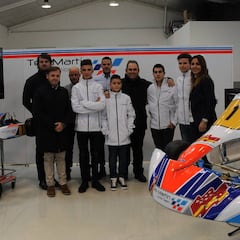 Teo Martín presenta su nuevo equipo de kárting para 2017
