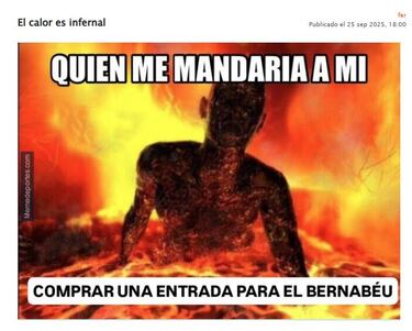 Los mejores memes de la jornada intersemanal