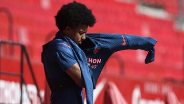 Koundé, en un entrenamiento.