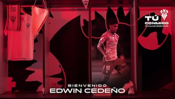 Cedeño, segunda incorporación del Albacete en el mercado de invierno
